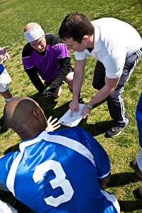 Sports Coach Working photo